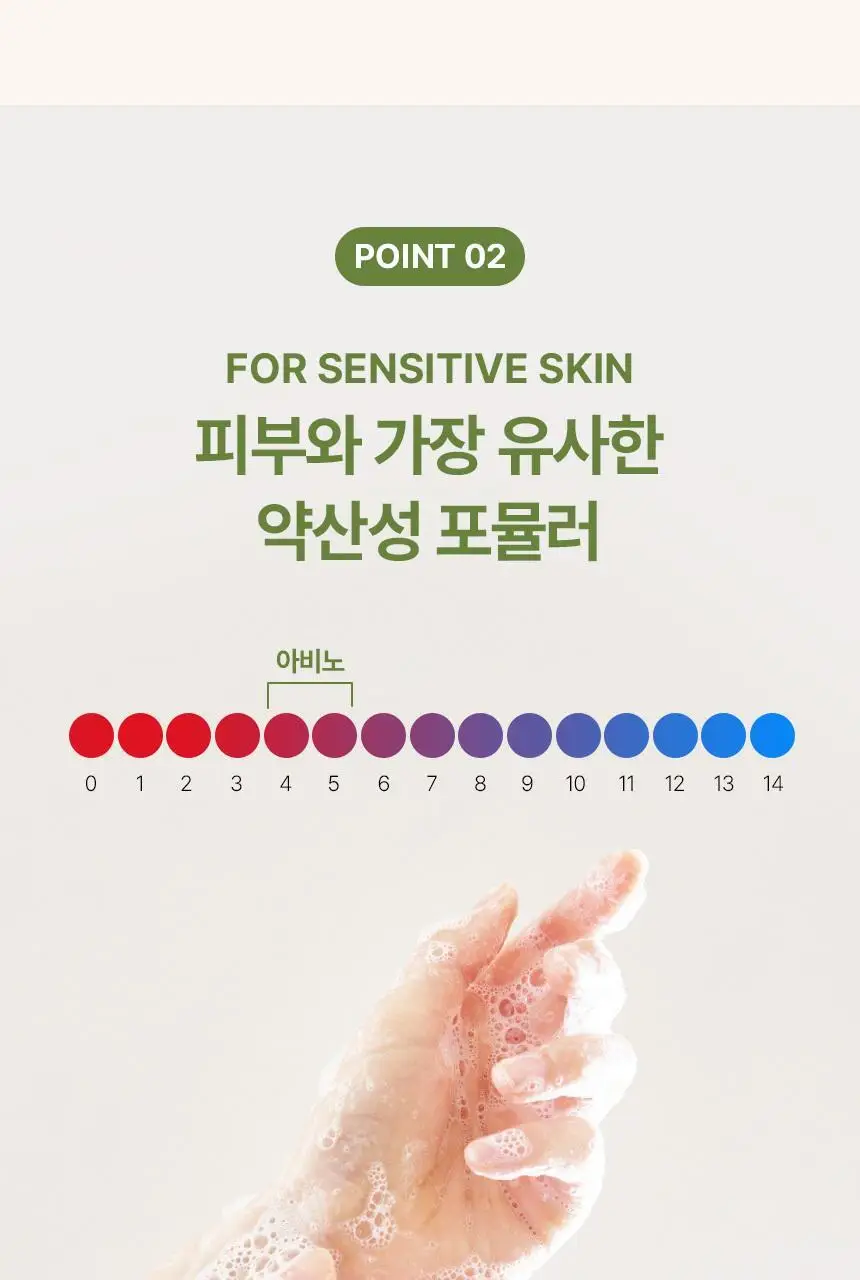 [저자극] 아비노 데일리 모이스춰라이징 바디워시 532ml 상세페이지 6